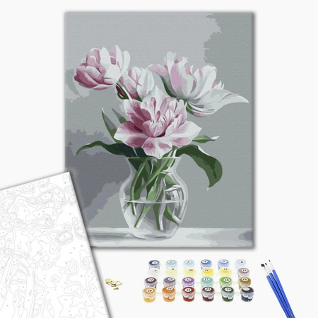 Malowanie po numerach BRUSHME 40x50 cm Wazon czułości