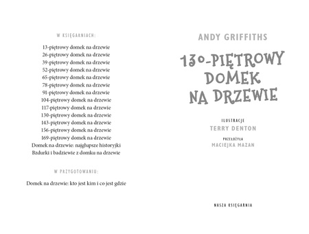 130-piętrowy domek na drzewie wyd. 2025