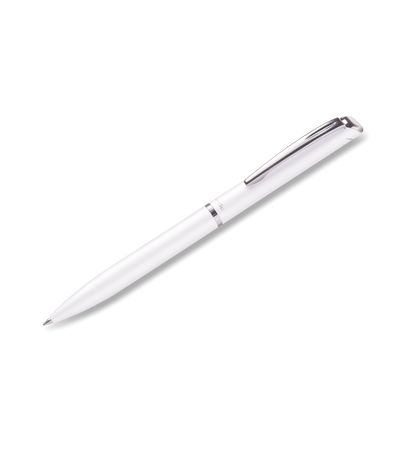 Eleganckie pióro kulkowe EnerGel 0,7 mm BL2007 w etui białe