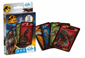 Gra Shuffle Jurassic World 4w1