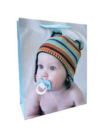 Torebki prezentowe narodziny dziecka JP1021C 12 sztuk