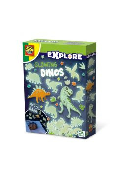 Świecące w ciemności Dinozaury Ses expolre