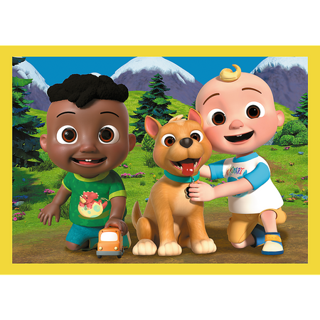 Puzzle 4w1 Cocomelon Poznaj bohaterów 34647