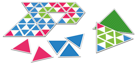 Gra Kolorowe Trójkąty