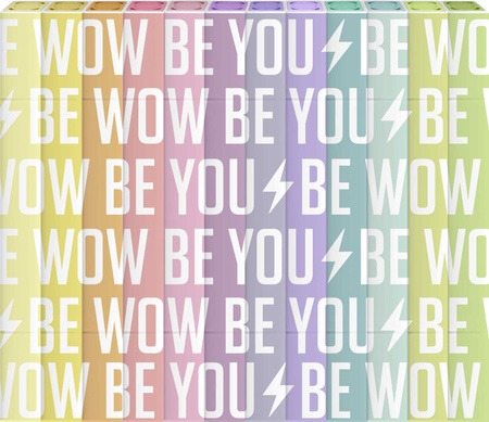 Flamastry dwustronne 12 kolorów WOW00060