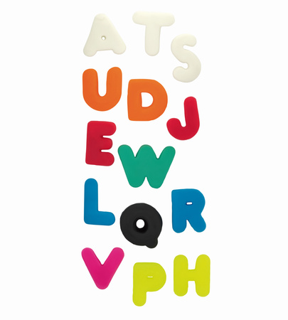 Ciastolina Lots of letters z akcesoriami 4 kolory x 59 g