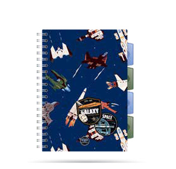 Kołozeszyt A5 100k kratka PP Coolpack space adventure