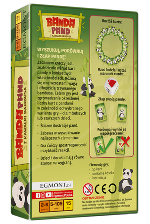 Gra Banda Pand i Kawałki Bambusa