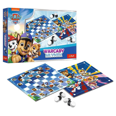 Gra Warcaby i Młynek Paw Patrol 02798