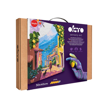 Zestaw kreatywny do malowania i modelowania 3D Cytrynowy Weekend