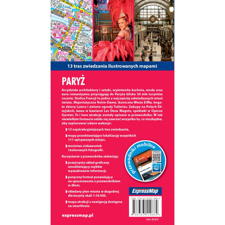 Paryż zestaw przewodnikowy 2w1 PL light 2025