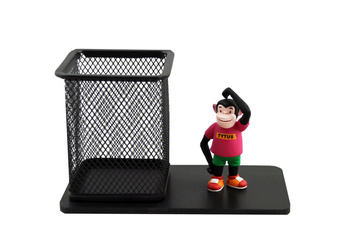 Przybornik biurkowy z figurką Tytus 7,8 cm