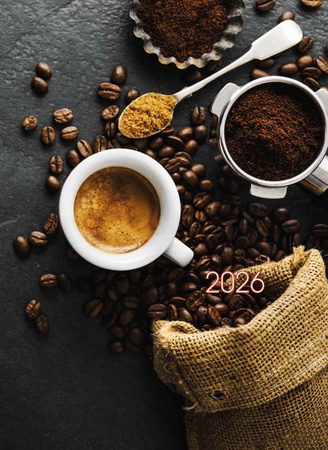 Kalendarz 2026 kieszonkowy z folią PP KK-1 1szt.mix