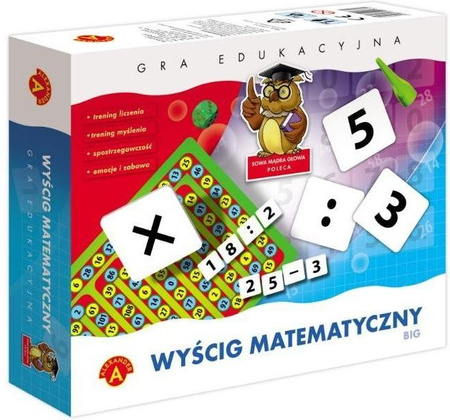 Gra Wyścig matematyczny big 0721