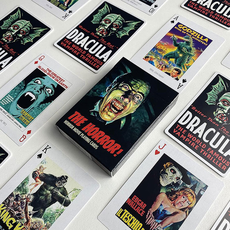 Karty do gry talia pojedyncza International Horrory