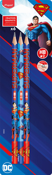 Ołówek Superman HB 6 szt.