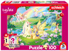Puzzle 100 Schleich Bayala Magiczne Jednorożce + figurka 113348
