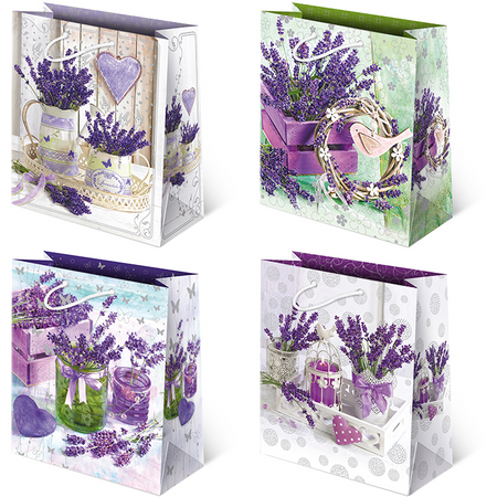 Torebki ozdobne T8-121 Lawenda 10 sztuk