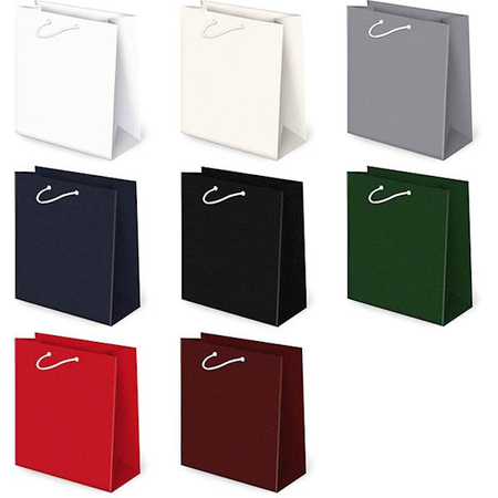 Torebki prezentowe T2-1 Eko ciemne kolory 10 sztuk