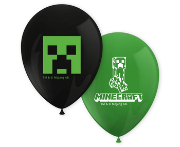 Balony Minecraft 28cm 8szt.