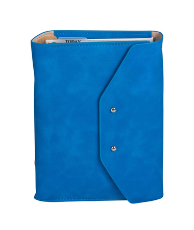 Organizer budżetownik 2026 B6 kobaltowy nubuk