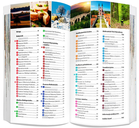 Podlasie i Suwalszczyzna zestaw przewodnikowy 2w1 light 2023