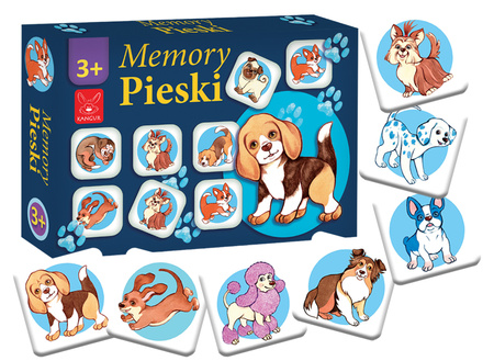 Gra Memory Pieski