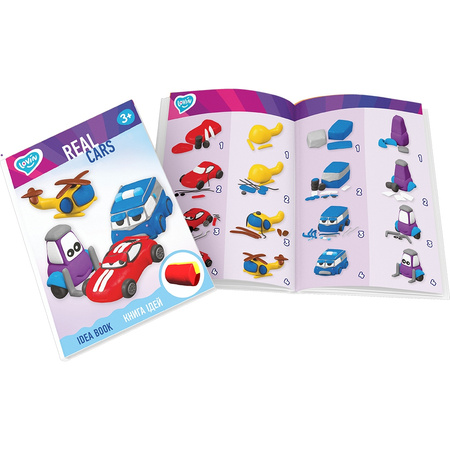 Masa plastyczna lekka TM Lovin samochody trójwymiarowe +akcesoria