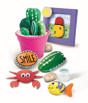 Art niespodzianka kolorowe kamyczki 18282