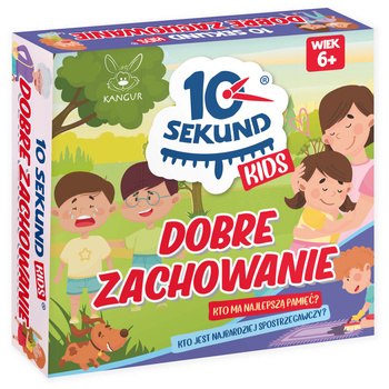 Gra 10 Sekund Kids Dobre Zachowanie
