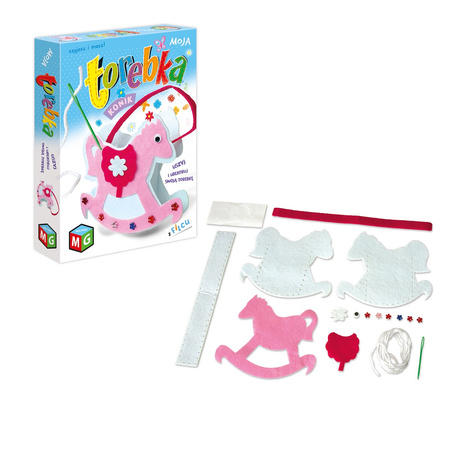 Moja torebka z filcu Konik