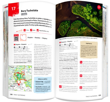 Trasy rowerowe dla każdego 2w1 przewodnik + mapa