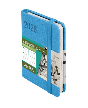 Kalendarz 2026 Awangarda A7 TDW niebieski