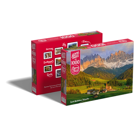 Puzzle 1000 CherryPazzi Santa Maddalena Dolomites