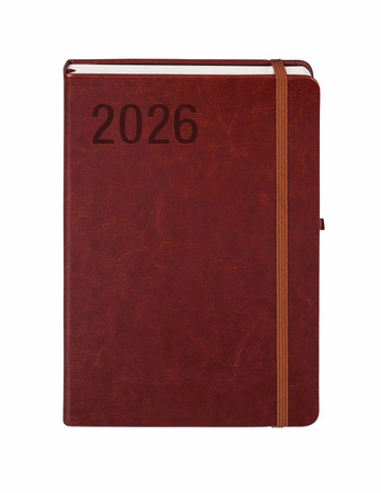 Kalendarz 2026 Formalizm A5 DNS brązowy