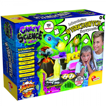 Liściani Crazy Science Laboratorium wybuchowych eksperymentów  304-PL68661