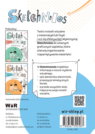 Sketchnotes Matematyka, fizyka