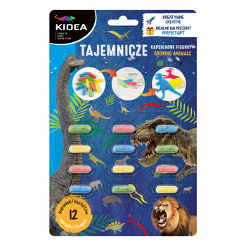 Tajemnicze kapsułkowe zwierzaki 12 szt. Kidea