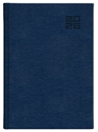 Kalendarz 2026 Aluminium Standard A5 tygodniowy granat