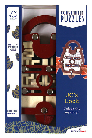 Łamigłówka JC's Lock Recent Toys poziom 4/5