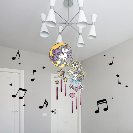 Magiczne dzwonki wietrzne świecące w ciemności Kidea