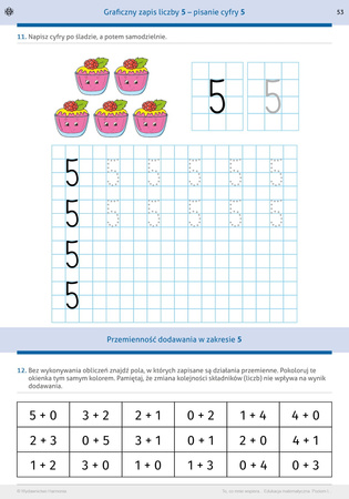 To co mnie wspiera Edukacja matematyczna Poziom I