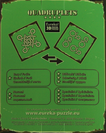 Łamigłówka Grand Master Quadruplets poziom 4/4