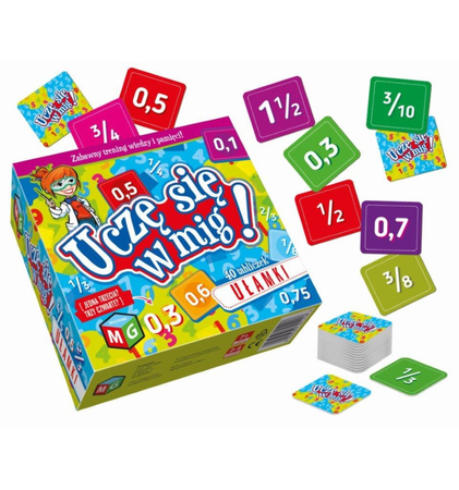 Gra Uczę się w mig Ułamki