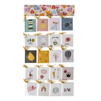 Zawieszki do prezentów Napisy 20 wzorów MX5942