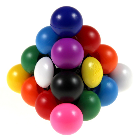 Łamigłówka Pyraminx Marble Recent Toys poziom 5/5