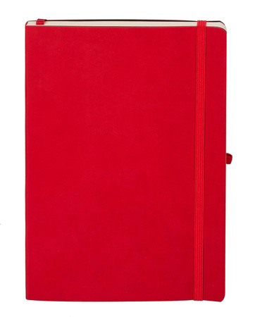 Notes impresja B5 linia czerwony