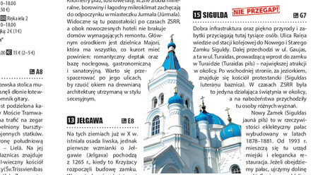 Litwa Łotwa map&guide PL laminat 2024