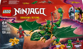 Lego Ninjago Zielony leśny smok Lloyda 71829