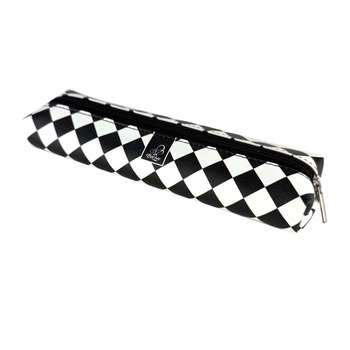 Piórnik szkolny młodzieżowy student jamnik Krata White